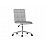 Офисное кресло Квадро светло-серое / хром