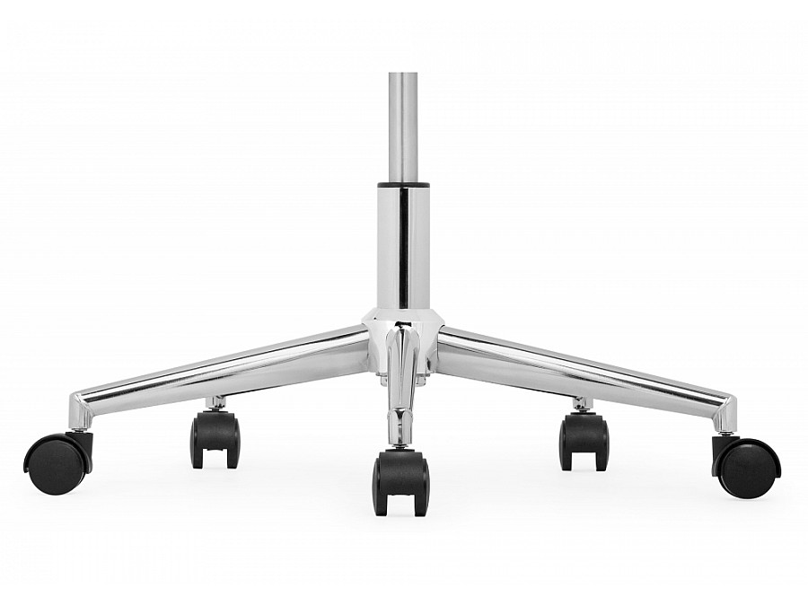 Компьютерное кресло Reus pu white / chrome