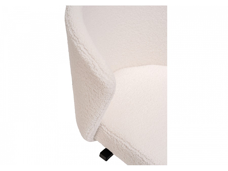 Офисное кресло Lika white teddy
