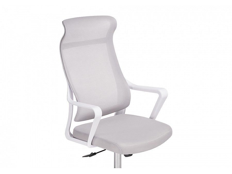 Компьютерное кресло Rino light gray / white