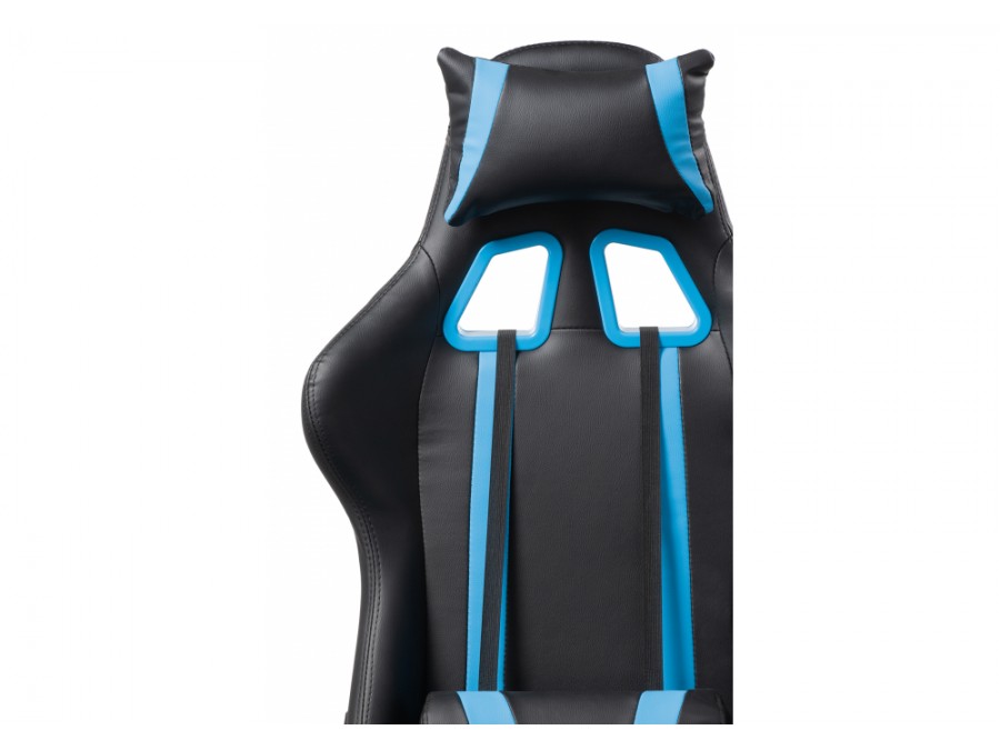Blok light blue / black