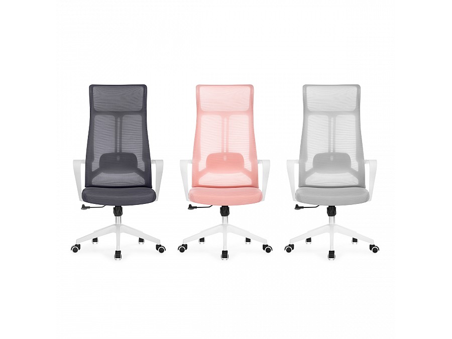 Компьютерное кресло Tilda light gray / white