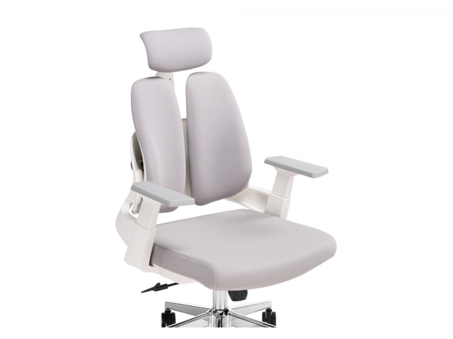 Компьютерное кресло Hiba gray / chrome