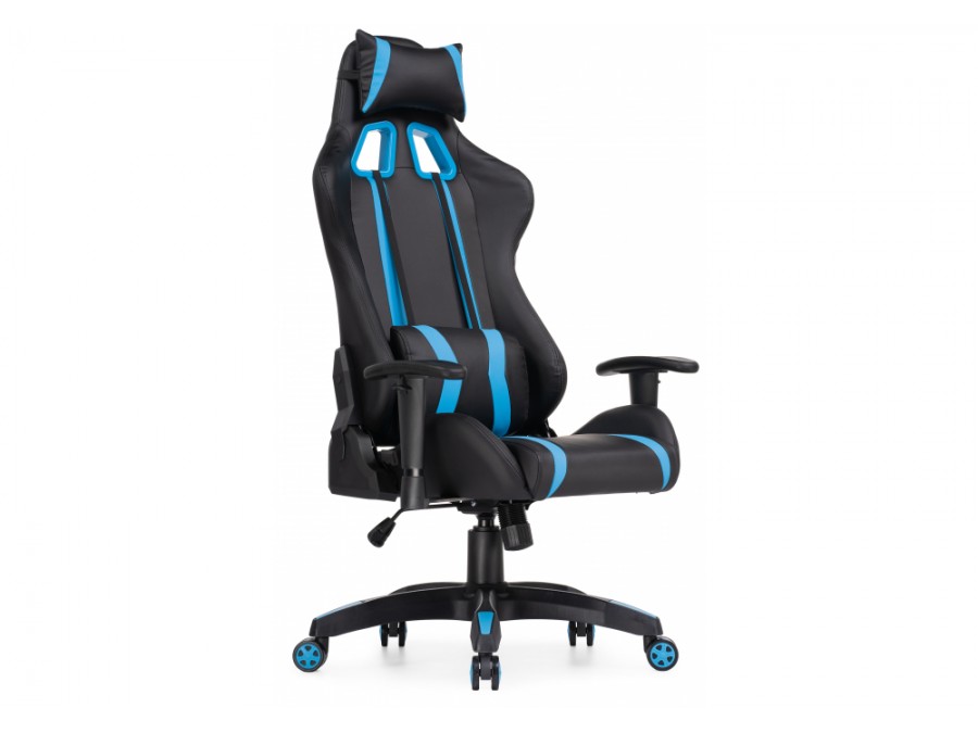 Blok light blue / black