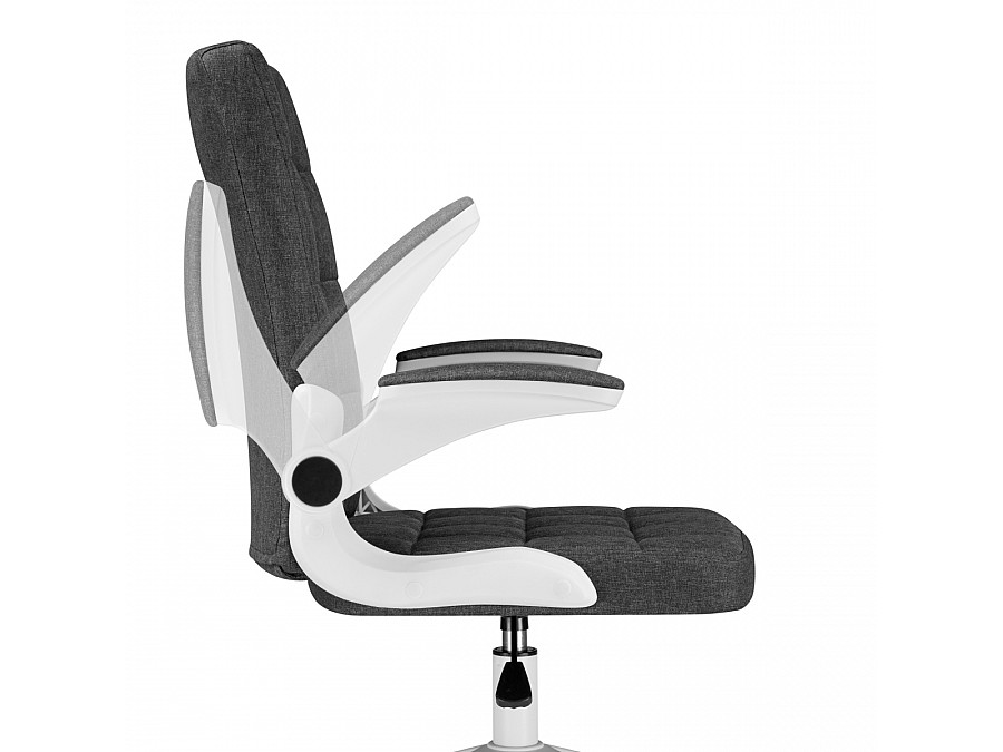 Компьютерное кресло Elga dark gray / white