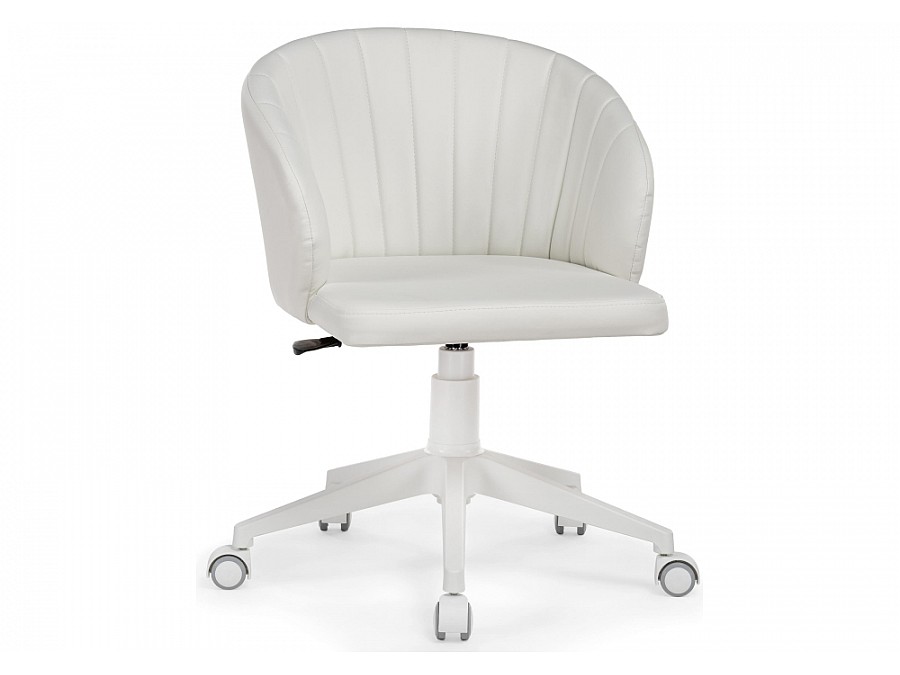 Офисное кресло Пард экокожа белый