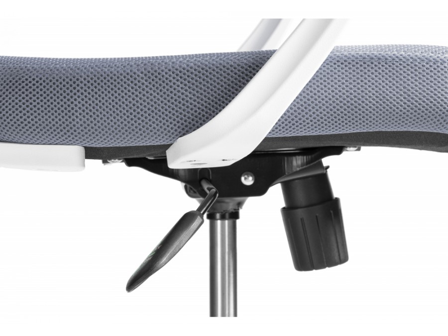 Компьютерное кресло Ergoplus light gray / white