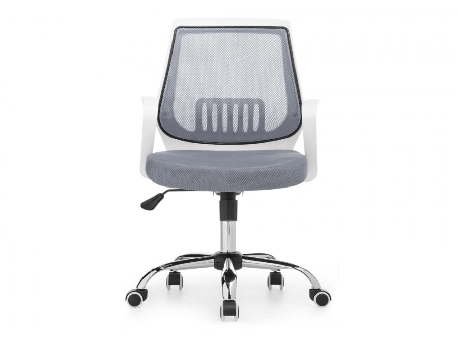 Компьютерное кресло Ergoplus light gray / white