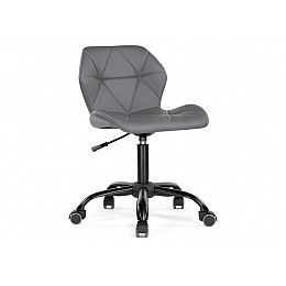 Офисное кресло Вальд экокожа серое