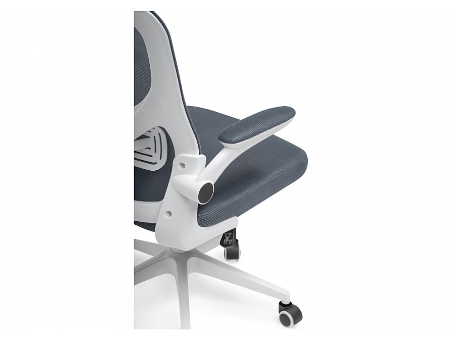 Офисное кресло Konfi dark gray / white