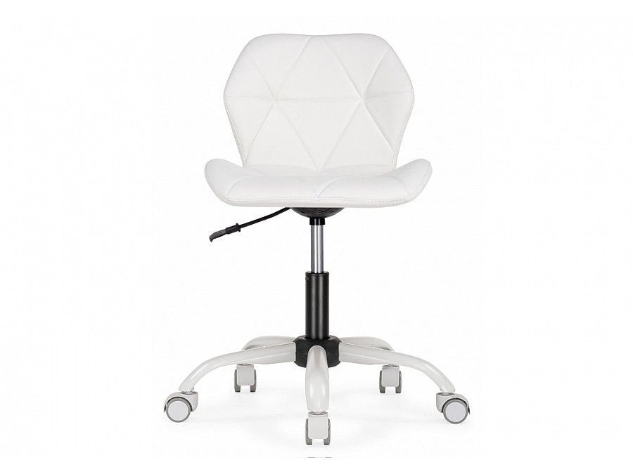 Офисное кресло Вальд экокожа белая