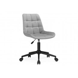 Офисное кресло Честер светло-серый / черный