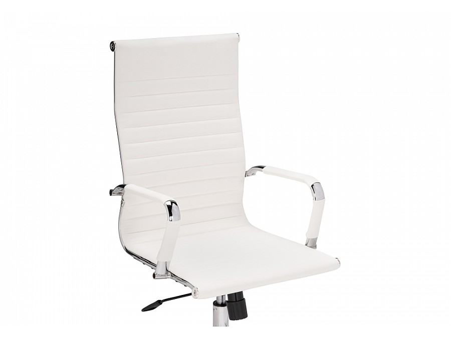 Компьютерное кресло Reus pu white / chrome
