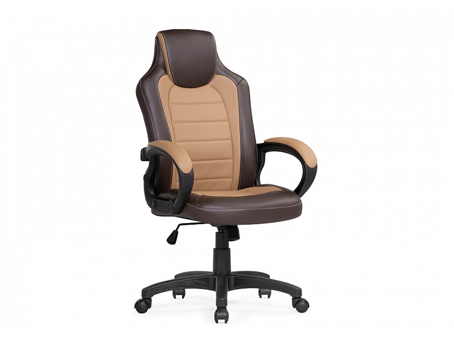Компьютерное кресло Kadis коричневое / бежевое