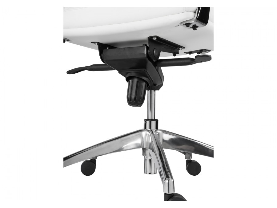 Компьютерное кресло Isida white / satin chrome