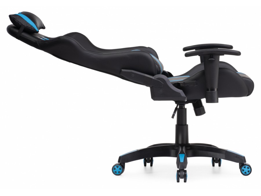 Blok light blue / black
