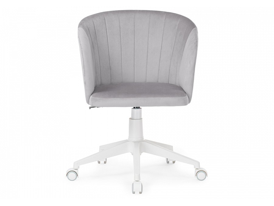 Офисное кресло Тибо confetti silver серый / белый