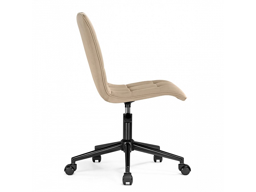 Офисное кресло Квадро бежевый / черный