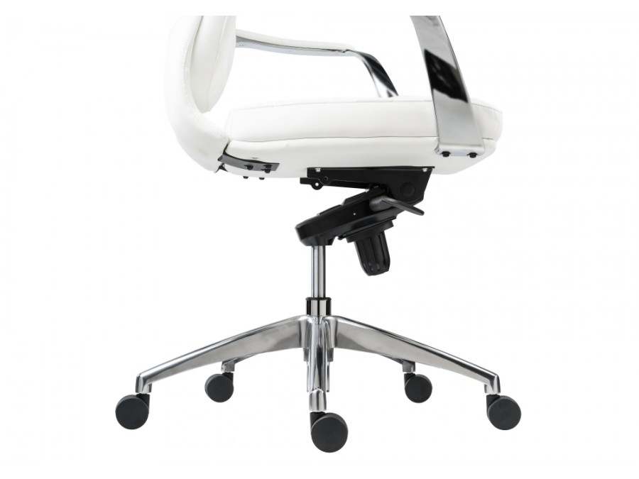 Компьютерное кресло Isida white / satin chrome
