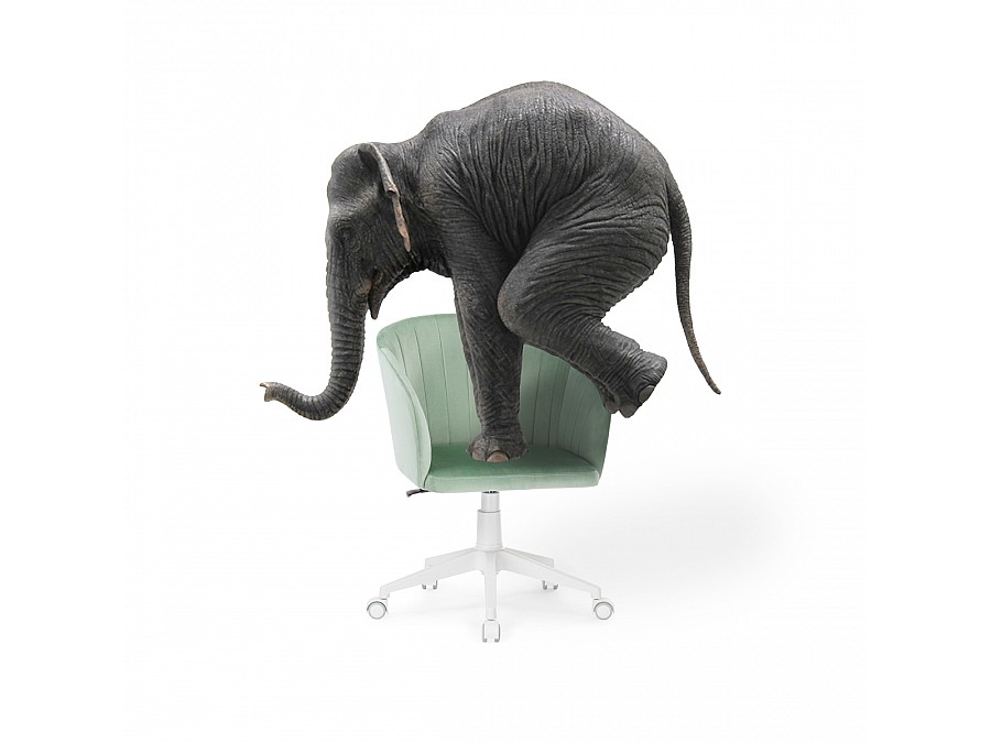 Офисное кресло Тибо confetti aquamarine