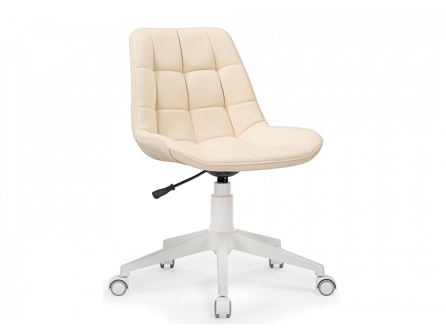 Офисное кресло Келми 1 слоновая кость / белый