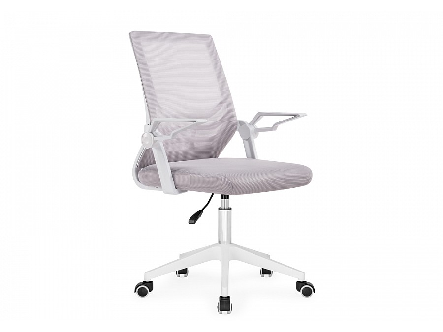 Компьютерное кресло Arrow light gray / white