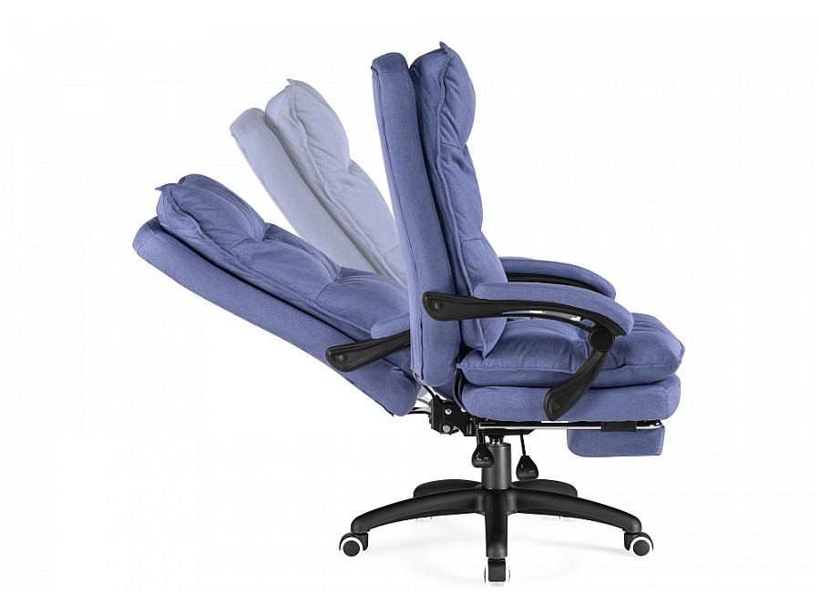 Компьютерное кресло Rapid голубое