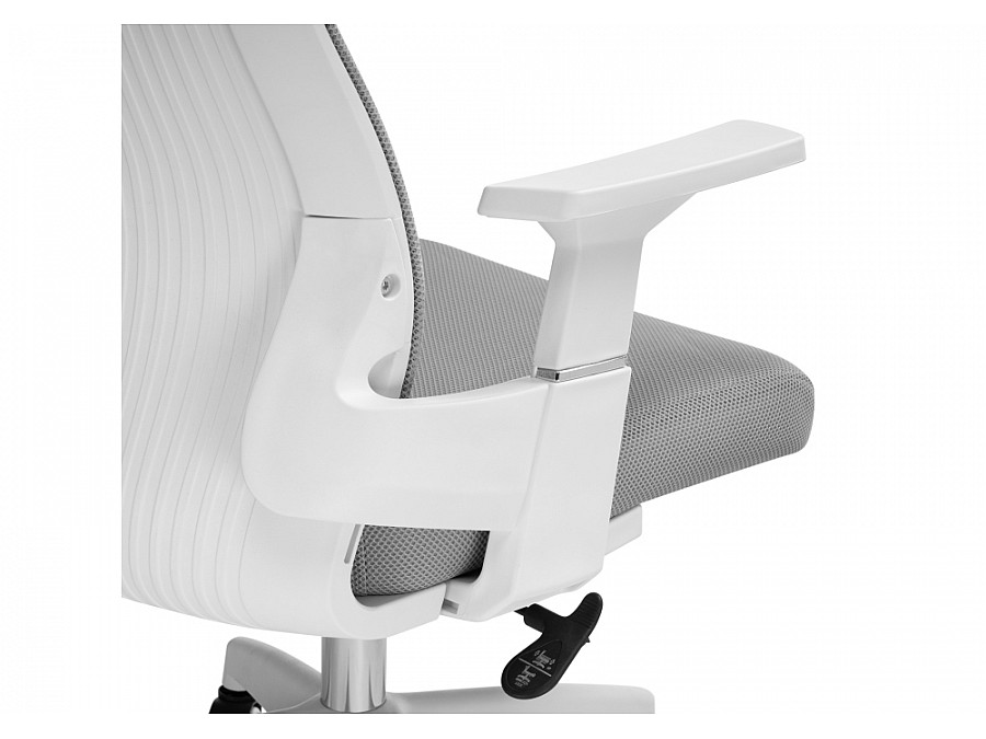 Компьютерное кресло Flok gray / white