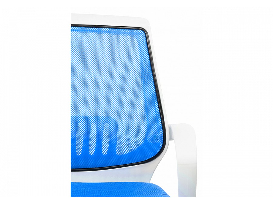 Компьютерное кресло Ergoplus белое / голубое