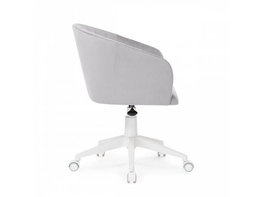 Офисное кресло Тибо confetti silver серый / белый