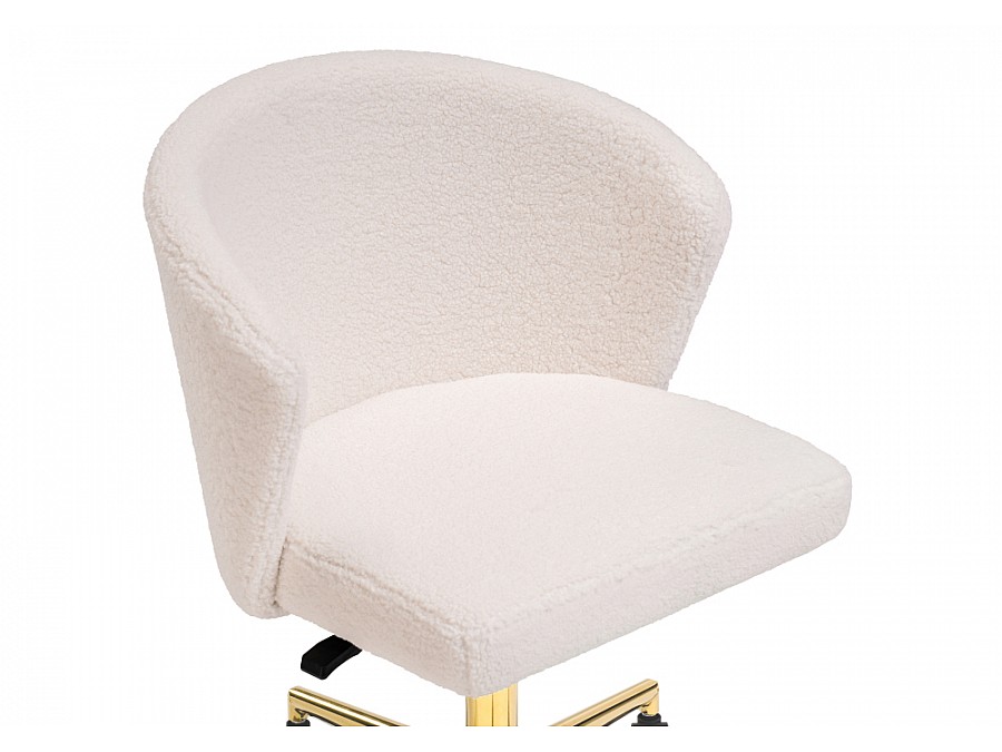Офисное кресло Lika white teddy