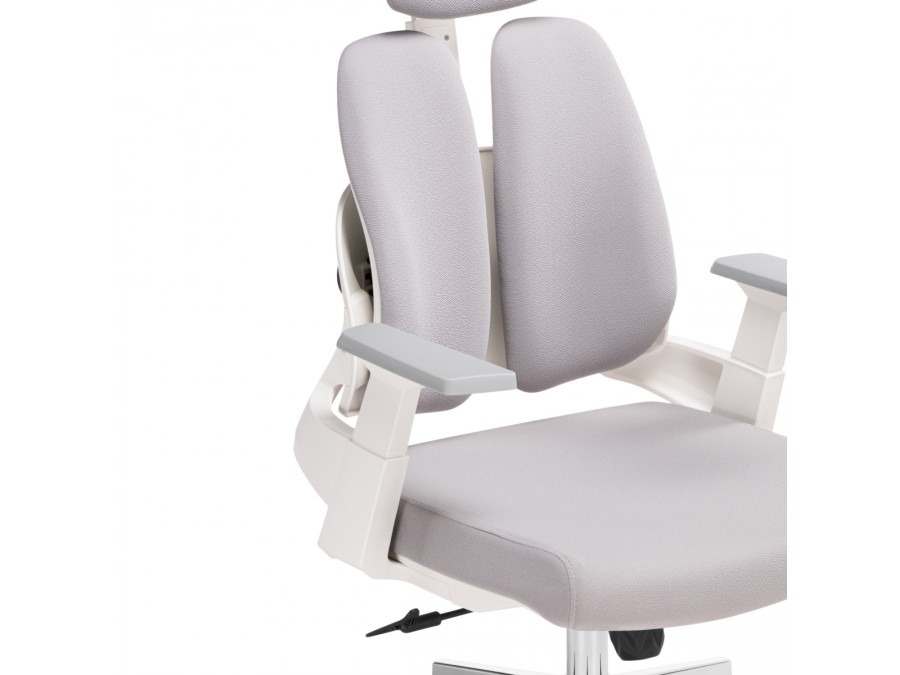 Компьютерное кресло Hiba gray / chrome