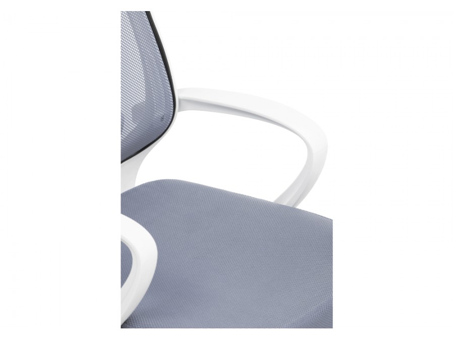 Компьютерное кресло Ergoplus light gray / white