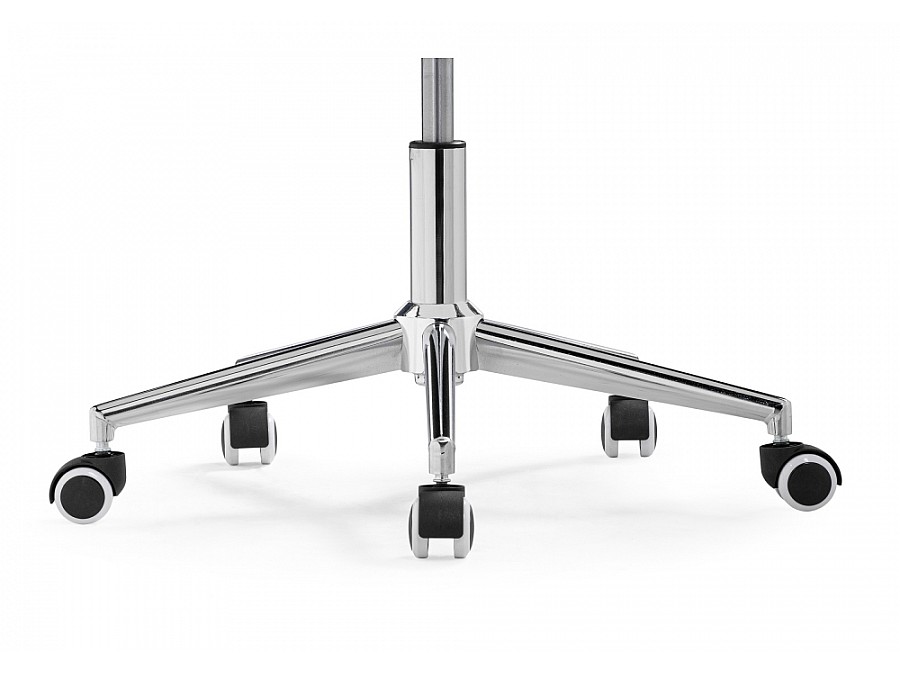 Офисное кресло Сеона молочный / хром