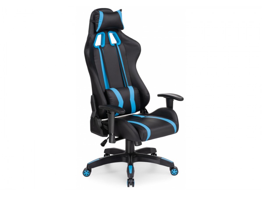 Blok light blue / black