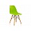 Пластиковый стул Eames PC-015 зеленый