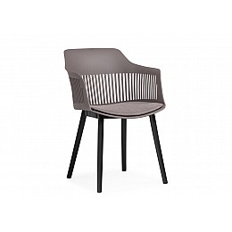 Пластиковый стул Crocs dark gray / black