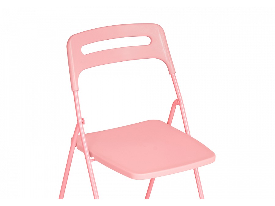 Пластиковый стул Fold складной pink