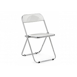 Пластиковый стул Fold складной white