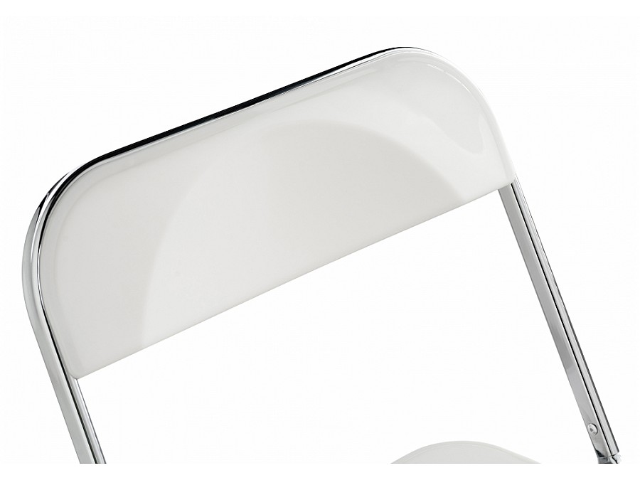 Пластиковый стул Fold складной white