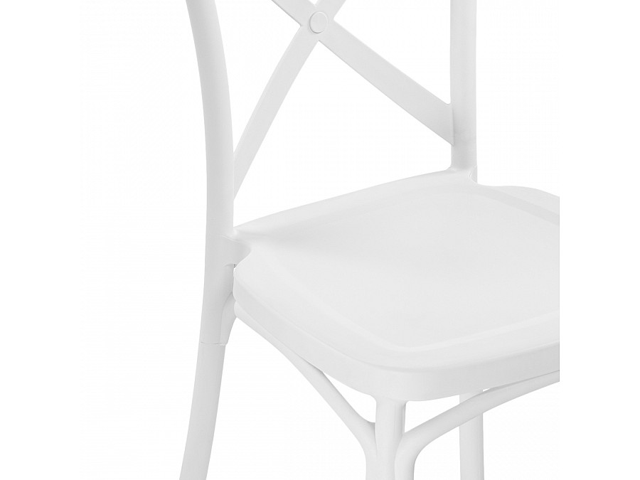Пластиковый стул Venus white