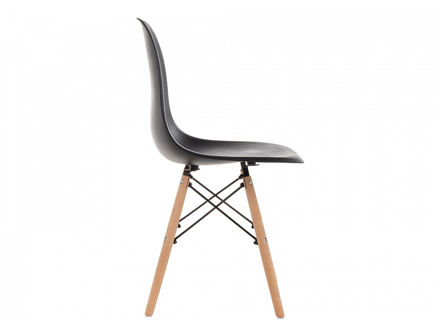 Пластиковый стул Eames PC-015 черный