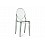 Пластиковый стул Victoria clear gray