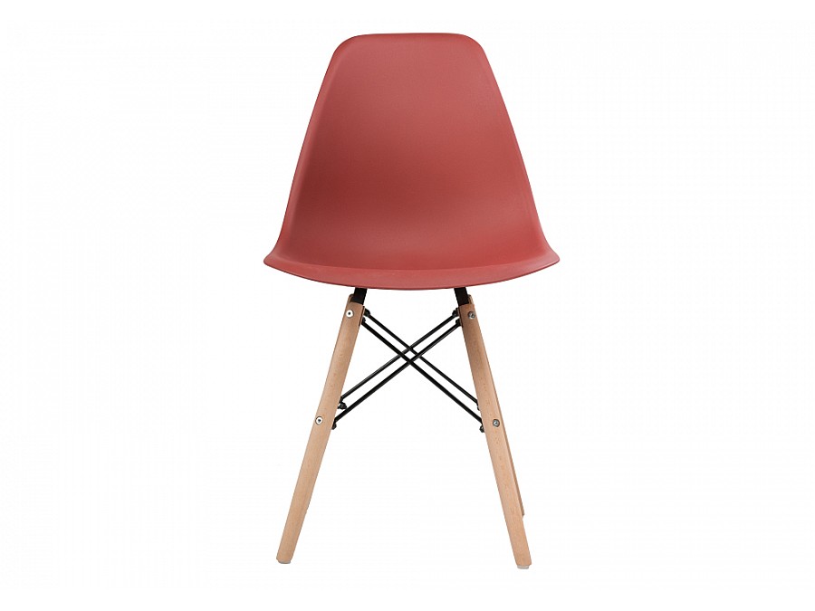 Пластиковый стул Eames PC-015 bordeaux