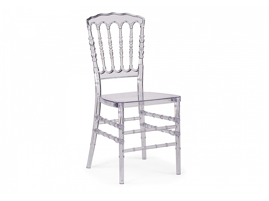 Пластиковый стул Chiavari 1 clear white