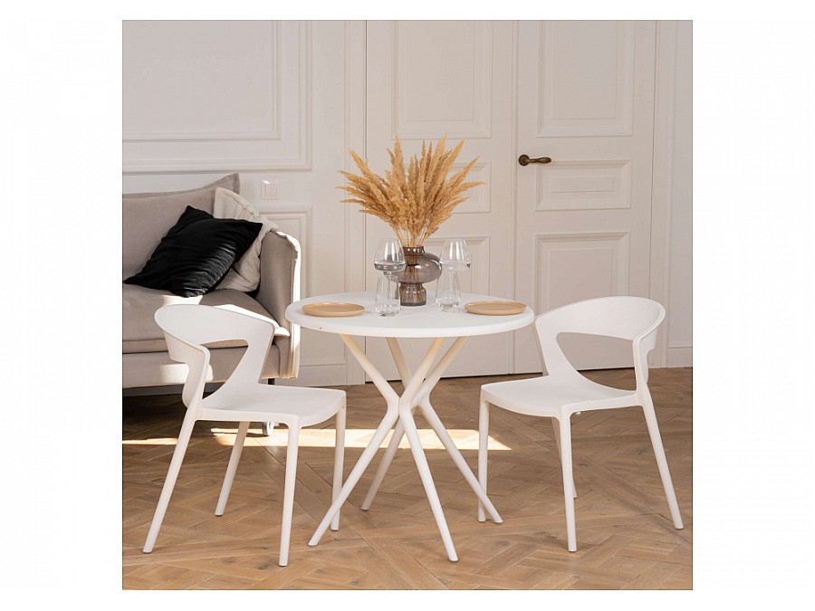 Пластиковый стул Градно белый