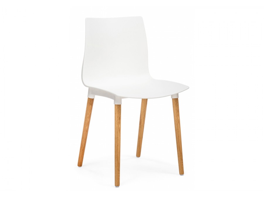 Пластиковый стул Кобе белый