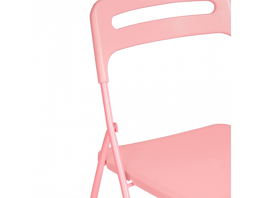 Пластиковый стул Fold складной pink
