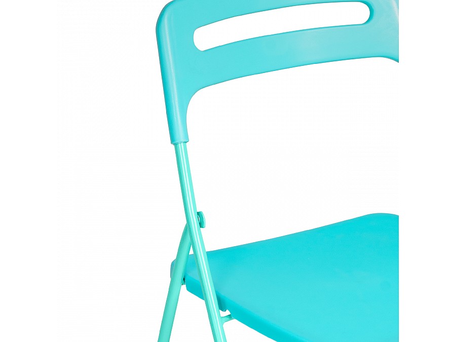 Пластиковый стул Fold складной blue