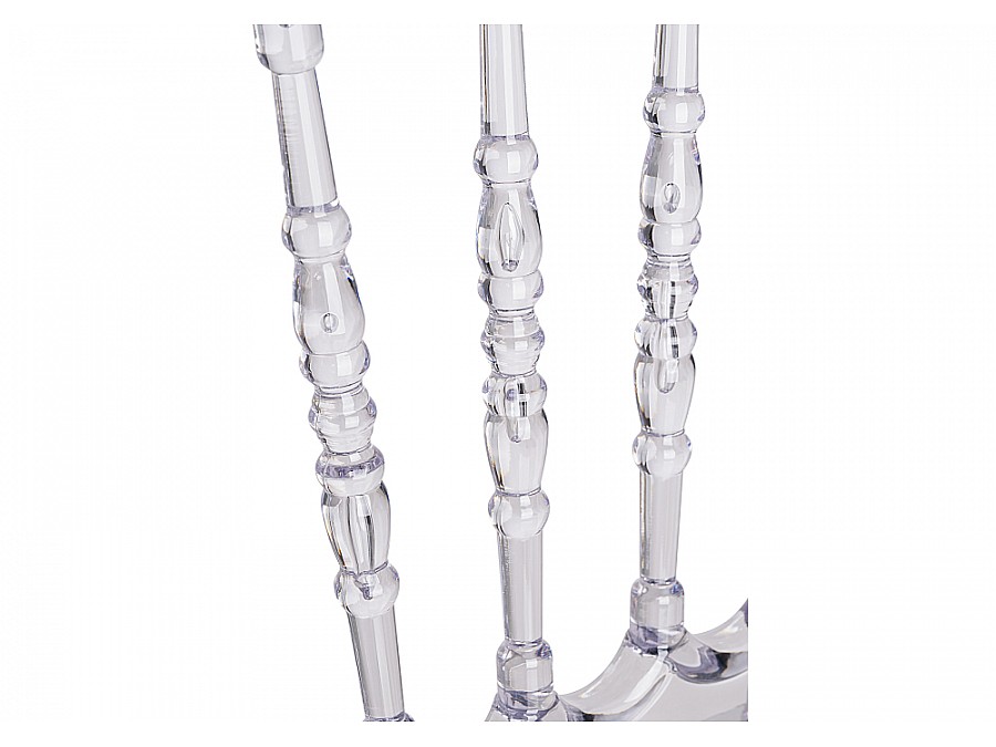 Пластиковый стул Chiavari 1 clear white
